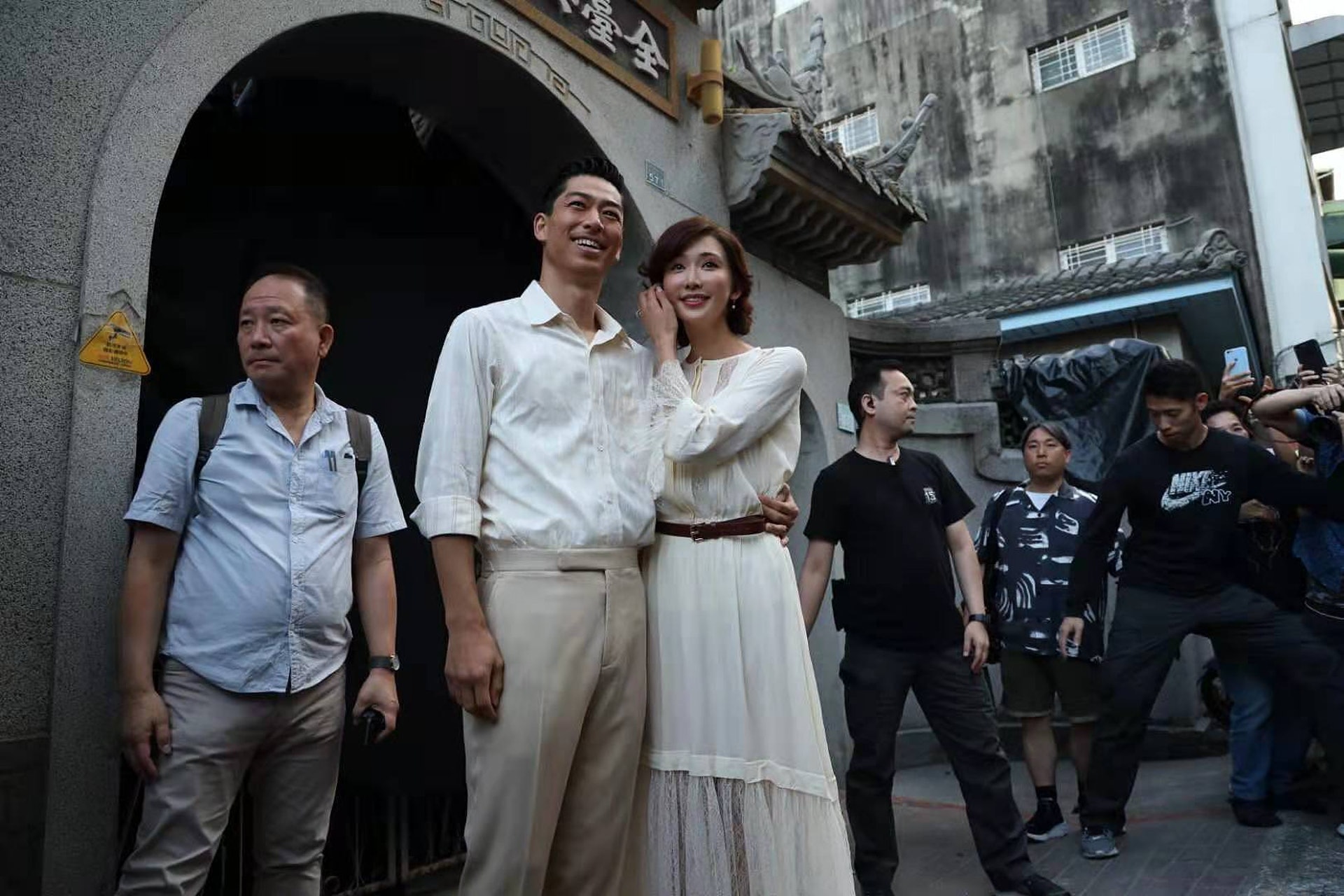 林志玲與老公一直十分恩愛。(微博圖片)