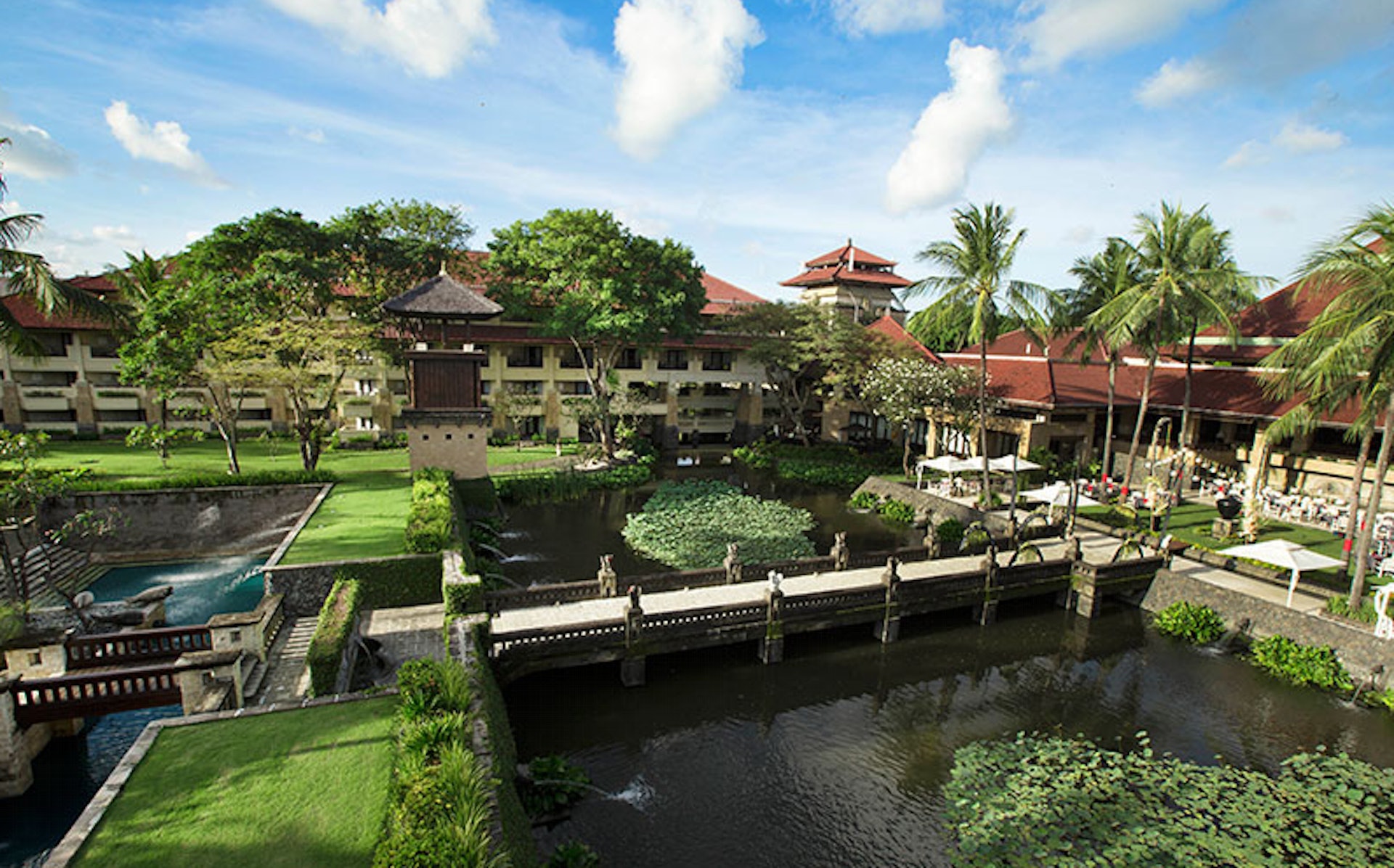 據印尼傳媒報道，峇厘島金巴蘭洲際酒店的公關公司稱暫未能作出回應，要待集團發官方聲明。圖為峇厘島金巴蘭洲際度假酒店（InterContinental Bali Resort網站）