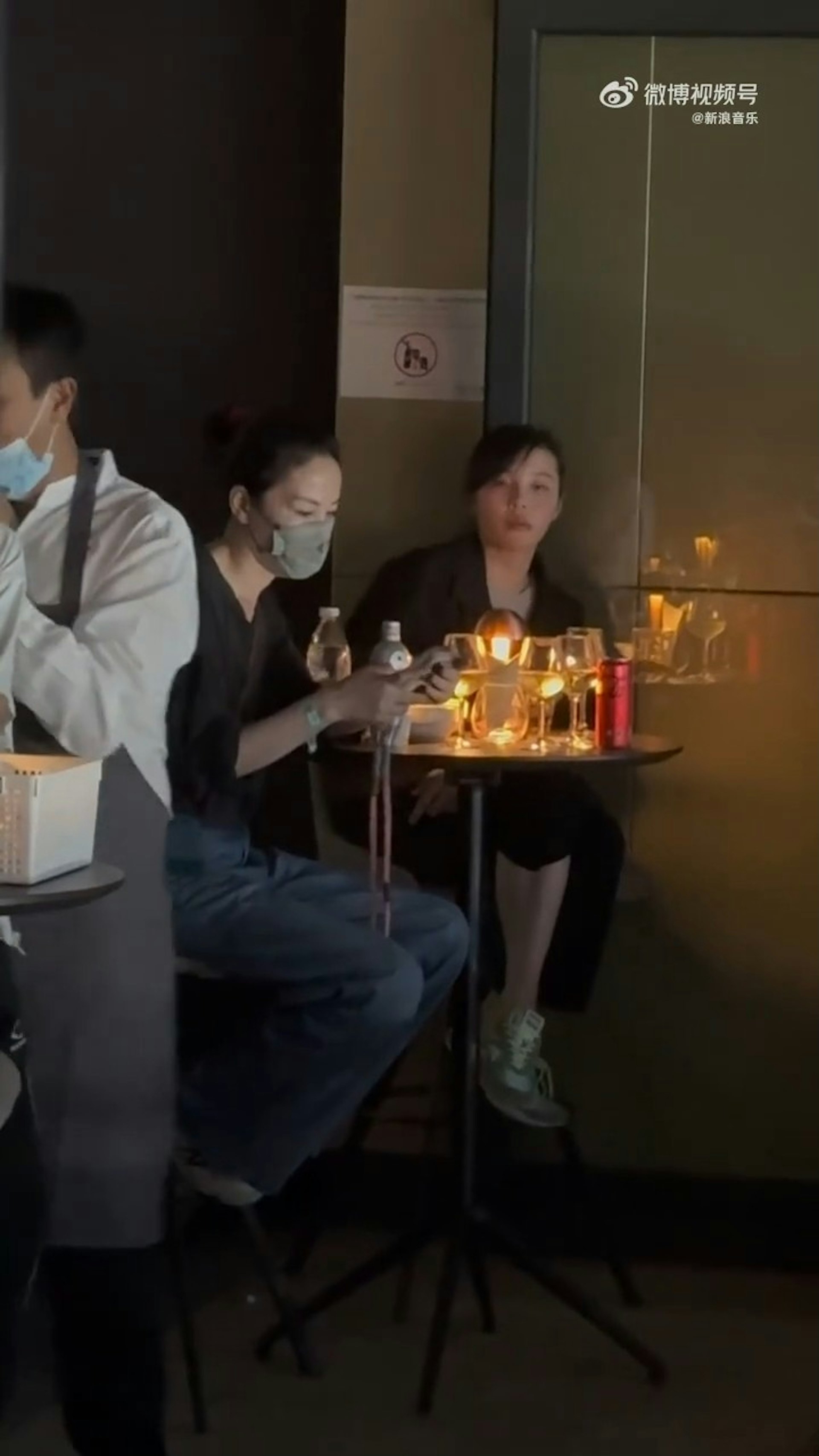 王菲驚喜現身!(影片截圖) 王菲驚喜現身!(影片截圖)